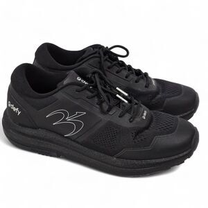 GDEFY Gravity Defyer MightyRun Womens 10/42 Black Running Walking Sneakers Shoes